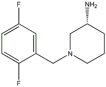(3R)-1-(2,5-difluorobenzyl)piperidin-3-amine