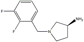 (3S)-1-(2,3-difluorobenzyl)pyrrolidin-3-amine