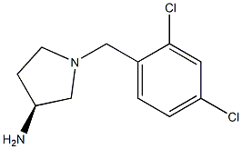 (3S)-1-(2,4-dichlorobenzyl)pyrrolidin-3-amine Structure