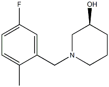  (3S)-1-(5-fluoro-2-methylbenzyl)piperidin-3-ol