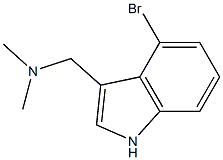 1-(4-bromo-1H-indol-3-yl)-N,N-dimethylmethanamine