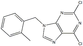 2,6-dichloro-9-(2-methylbenzyl)-9H-purine