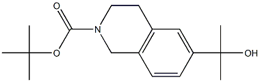 tert-butyl 6-(1-hydroxy-1-methylethyl)-3,4-dihydroisoquinoline-2(1H)-carboxylate Structure