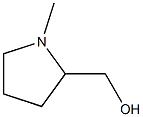 N-Methyl-DL-prolinol 化学構造式