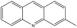 3-メチルアクリジン 化学構造式