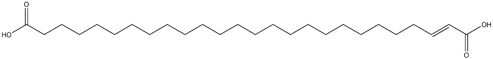 二十六烯二酸, , 结构式