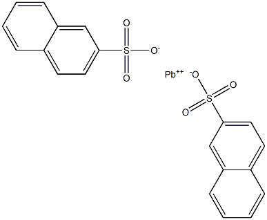 lead 2-naphthalenesulfonate Struktur