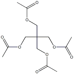 四醋酸新戊四酯, , 结构式