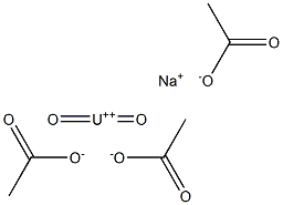 sodium uranyl acetate Structure