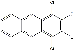tetrachloroanthracene Structure