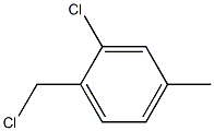 2-CHLORO-4-METHYLBENZYL CHLORIDE Structure