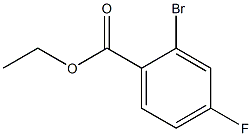 2-BROMO-4-FLUOROBENZOIC ACID ETHYL ESTER Structure