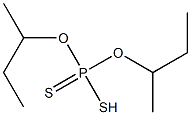O,O-Di-sec-butylphosphorodithioic acid 结构式