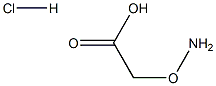 (AMINOOXY)ACETIC ACID HYDROCHLORIDE 97% (HPLC),,结构式