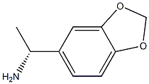 (1R)-1-(1,3-BENZODIOXOL-5-YL)ETHANAMINE Structure