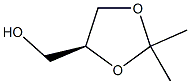 (S)-(2,2-DIMETHYL-1,3-DIOXOLAN-4-YL)METHANOL ,98% Struktur