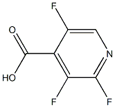 2,3,5-TRIFLUOROISONICOTINIC ACID 97% Structure