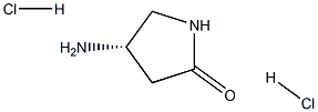 (S)-4-AMINO-2-PYRROLIDINONE 2HCL Struktur