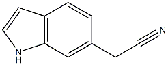 INDOLE-6-ACETONITRILE Struktur