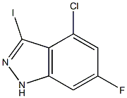 3-IODO-4-CHLORO-6-FLUOROINDAZOLE