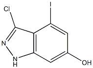 4-IODO-6-HYDROXY-3-CHLOROINDAZOLE