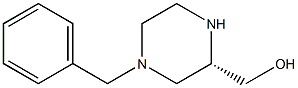(S)-(4-benzylpiperazin-2-yl)methanol Structure