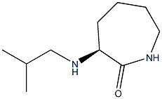 (s)-3-(isobutylamino)azepan-2-one Structure