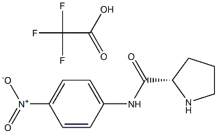 L-Proline p-nitroanilide trifluoracetate 结构式