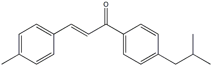 (E)-1-(4-isobutylphenyl)-3-p-tolylprop-2-en-1-one