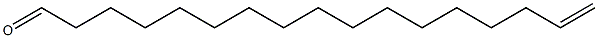 heptadec-16-enal Struktur