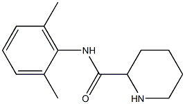 L-N-(2,6-DIMETHYLPHENYL)-2-PIPERIDINE CARBOXAMIDE Structure