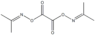 O,O''-OXALYLBIS(2-HYDROXYIMINOPROPANE) Structure