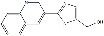 (2-QUINOLIN-3-YL-1H-IMIDAZOL-5-YL)METHANOL Struktur