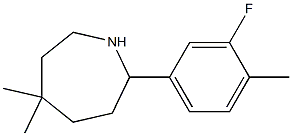  5,5-DIMETHYL-2-(3-FLUORO-4-METHYLPHENYL)AZEPANE