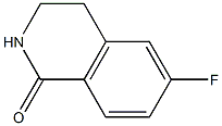 6-FLUORO-3,4-DIHYDROISOQUINOLIN-1(2H)-ONE Structure