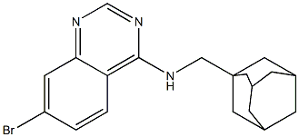 N-(ADAMANTAN-1-YLMETHYL)-7-BROMOQUINAZOLIN-4-AMINE|