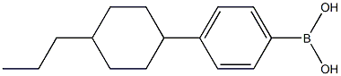 4-(4-丙基环己基)苯硼酸, , 结构式