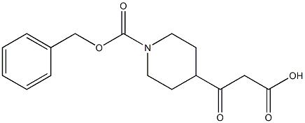 4-(2-Carboxy-acetyl)-piperidine-1-carboxylic acid benzyl ester
