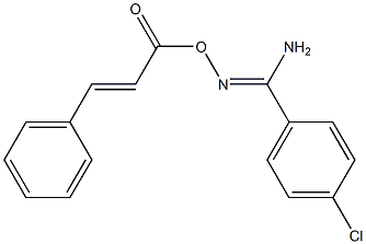 O1-cinnamoyl-4-chlorobenzene-1-carbohydroximamide
