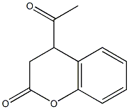 4-Acetyl-3,4-dihydrocoumarin Struktur