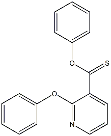 phenyl 2-phenoxypyridine-3-carbothioate Struktur