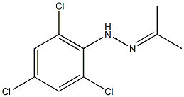 acetone 2-(2,4,6-trichlorophenyl)hydrazone