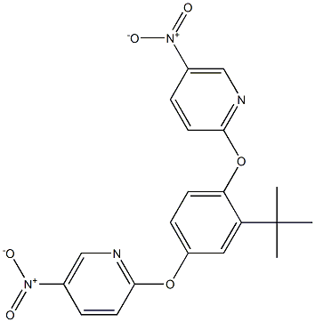2-{2-(tert-butyl)-4-[(5-nitro-2-pyridyl)oxy]phenoxy}-5-nitropyridine