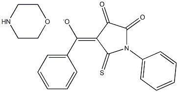  1,4-oxazinan-4-ium (4,5-dioxo-1-phenyl-2-thioxotetrahydro-3H-pyrrol-3-ylidene)(phenyl)methanolate