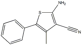 2-amino-4-methyl-5-phenylthiophene-3-carbonitrile