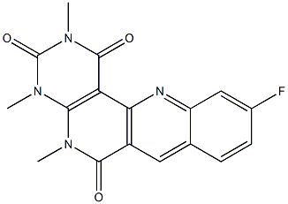 10-fluoro-2,4,5-trimethyl-1,2,3,4,5,6-hexahydrobenzo[b]pyrimido[4,5-h][1,6]naphthyridine-1,3,6-trione