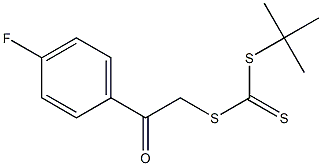 tert-butyl {[2-(4-fluorophenyl)-2-oxoethyl]thio}methanedithioate