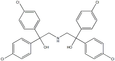 2-{[2,2-bis(4-chlorophenyl)-2-hydroxyethyl]amino}-1,1-bis(4-chlorophenyl)-1-ethanol