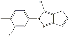  3-chloro-2-(3-chloro-4-methylphenyl)-2H-thieno[3,2-c]pyrazole