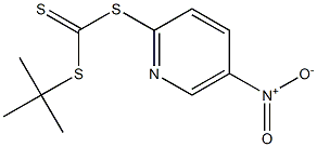 tert-butyl [(5-nitro-2-pyridyl)thio]methanedithioate
